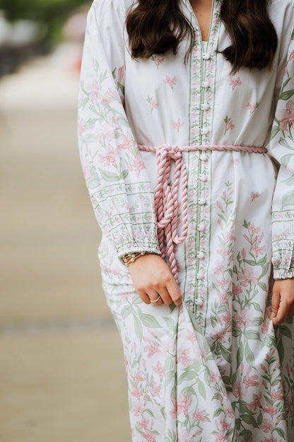 RAYNA BLUSH VINE MAXI