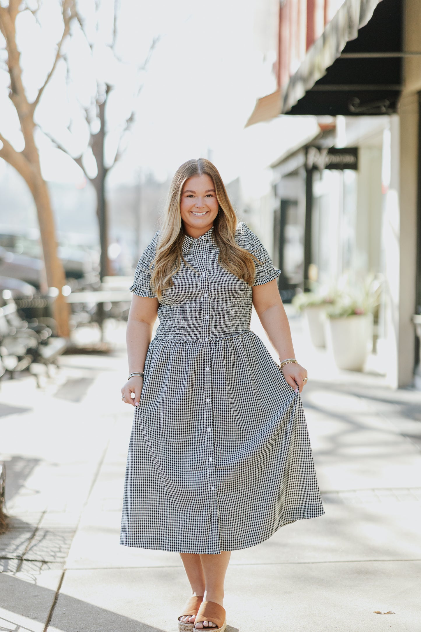 GINGHAM SUMMER SEEERSUCKER