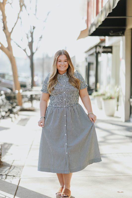 GINGHAM SUMMER SEEERSUCKER