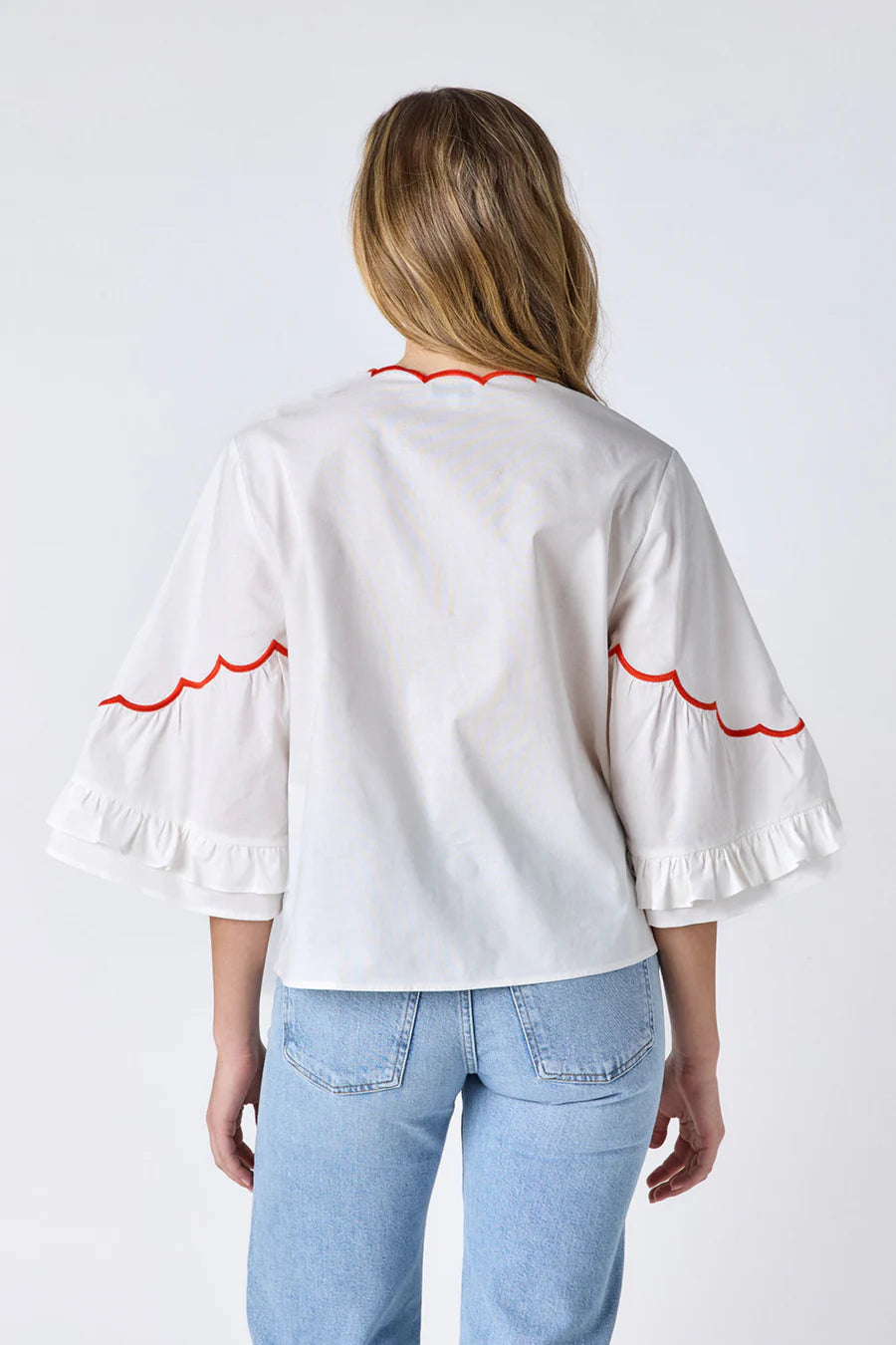 ITY BLOUSE IN IVORY