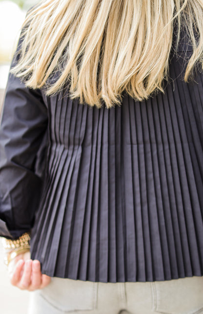 POPLIN REMOVABLE TIE TOP