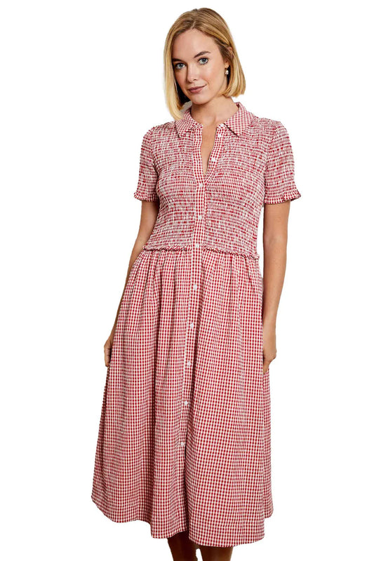 GINGHAM SUMMER SEEERSUCKER