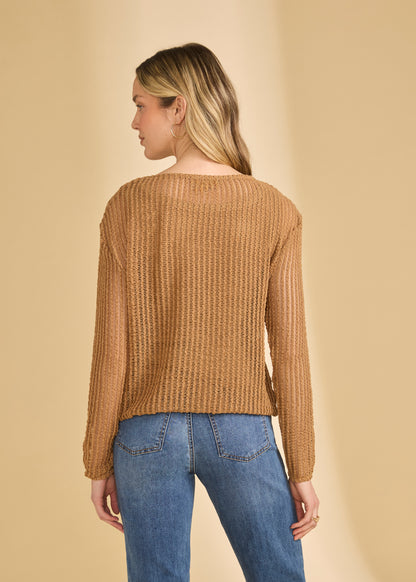 CROCHET TAN TOP