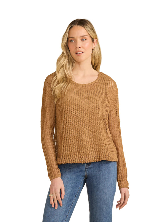 CROCHET TAN TOP