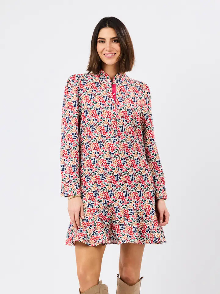 ORCHARD PATH SAND MARGOT DRESS