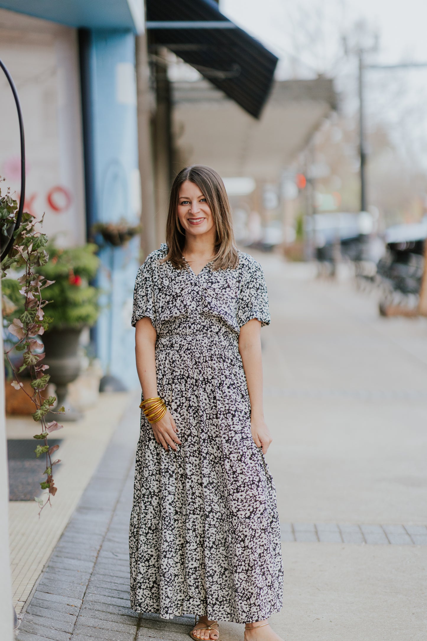 GRACIELA PANSY DRESS