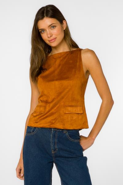 LETTIE FAUX VEST