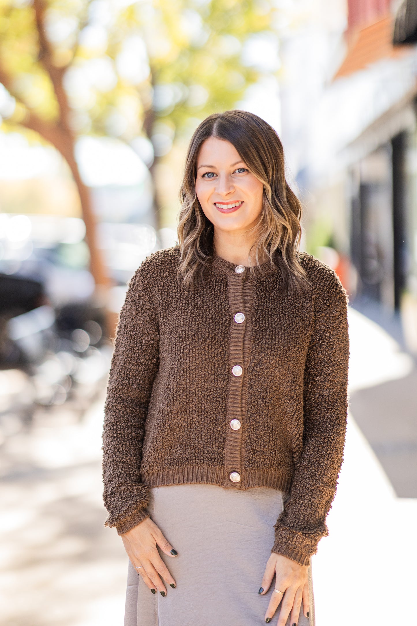 MAXIE ROOTBEAR FLUFFY SWEATER