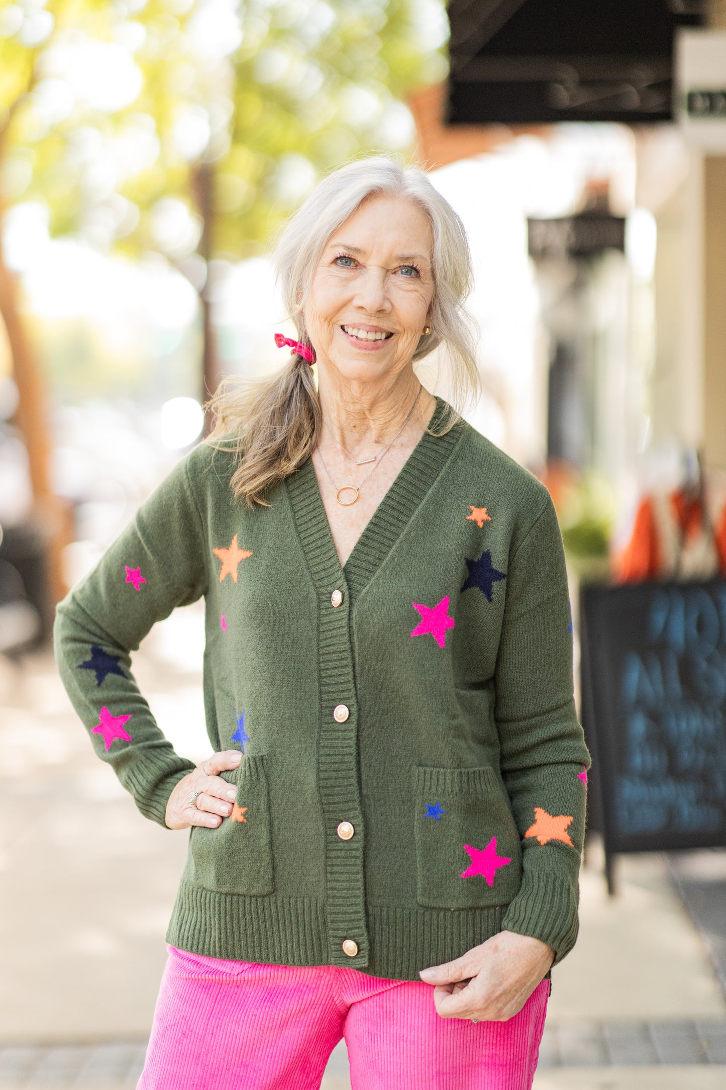 ALINA STARS SWEATER