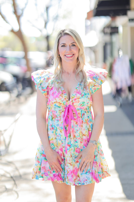 GARDEN SHORTIE DRESS