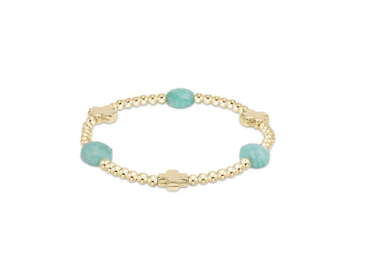 SIGNATURE ADMIRE GOLD 3MM CROSS AMAZ