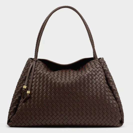 NOVA HAND WOVEN LARGE SHOULDER BAG