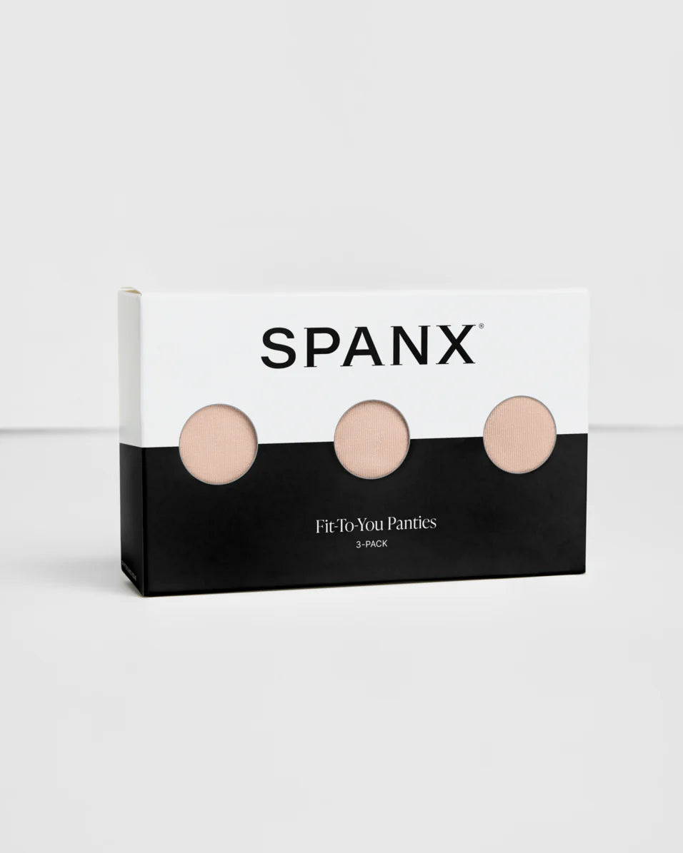 SPANX FIT TO YOU NUDE 3 PACK