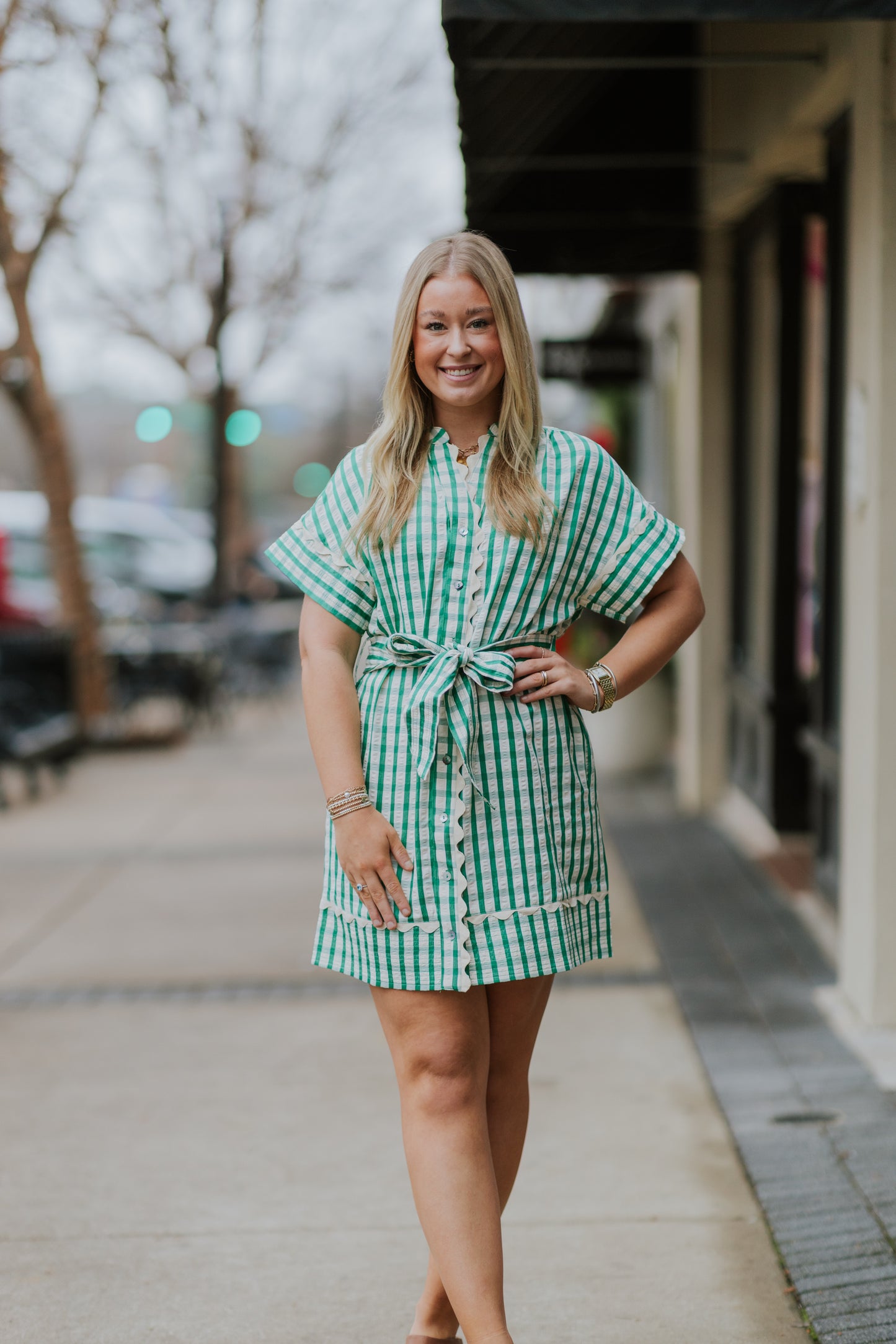 GIRLY GINGHAM DRESS