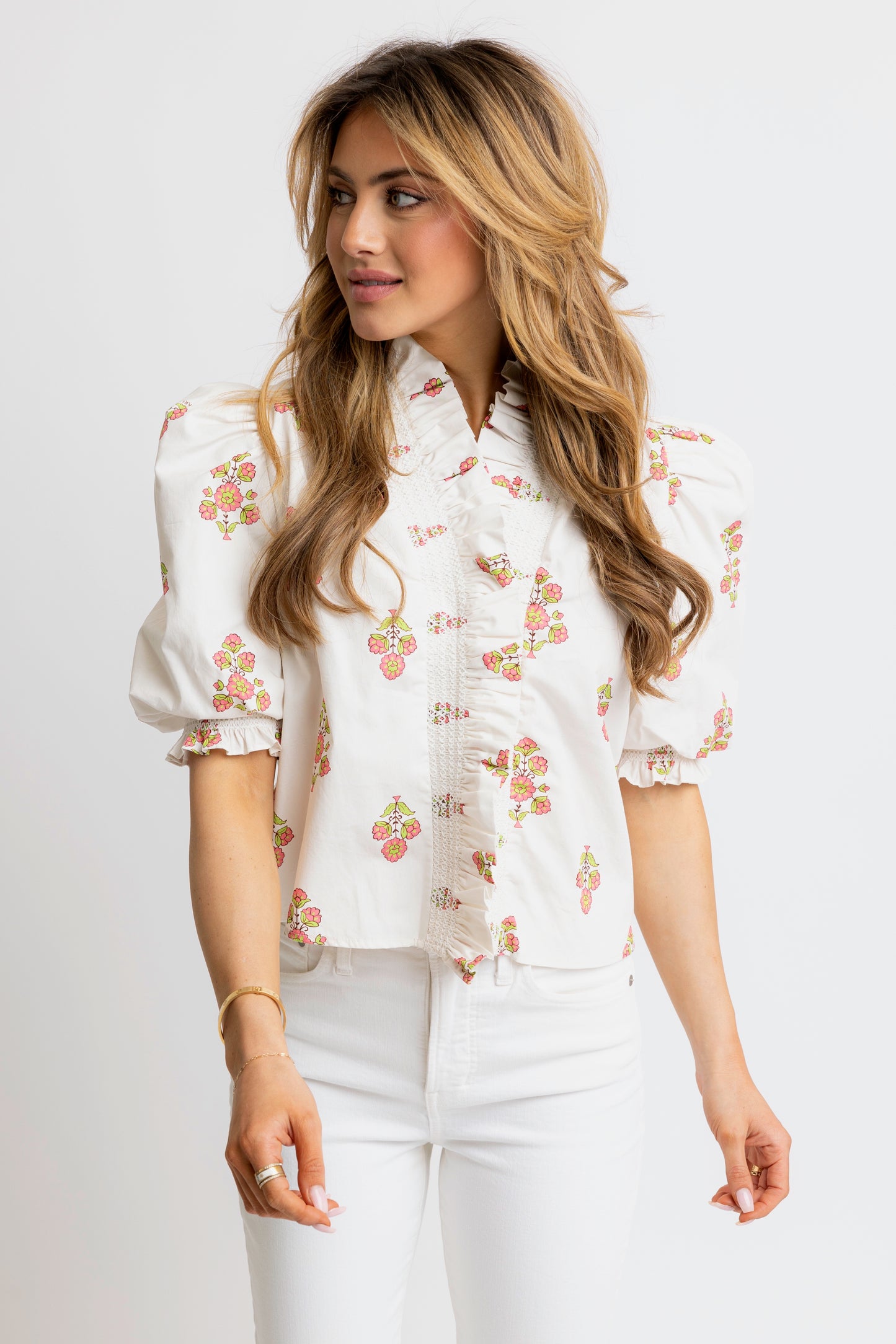 LONDON RUFFLE FLORAL