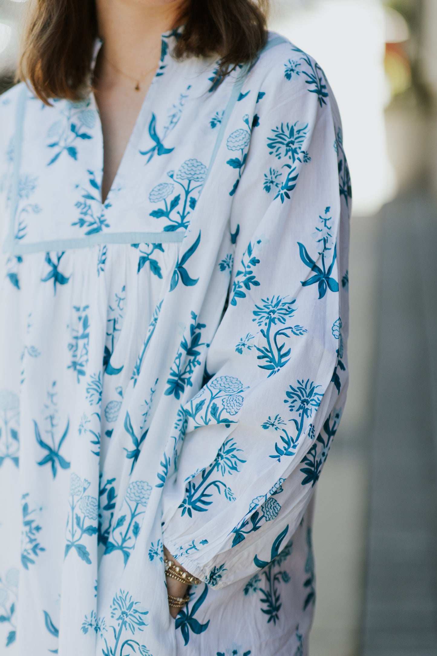 INDIGO EAST BAY MAXI DRESS