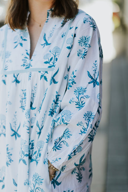 INDIGO EAST BAY MAXI DRESS