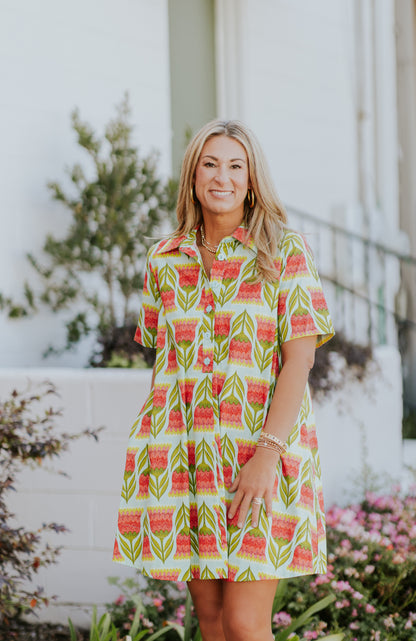 SWINGING SHIRT DRESS