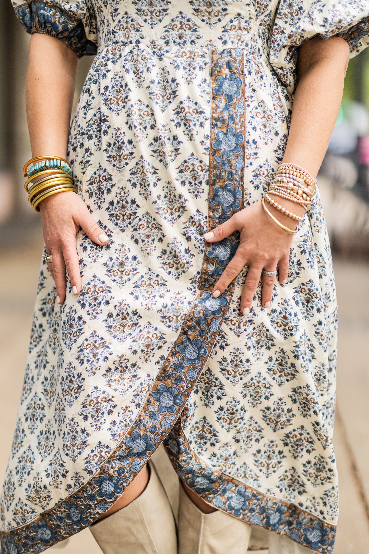 ELEANOR SANDSTONE DRESS