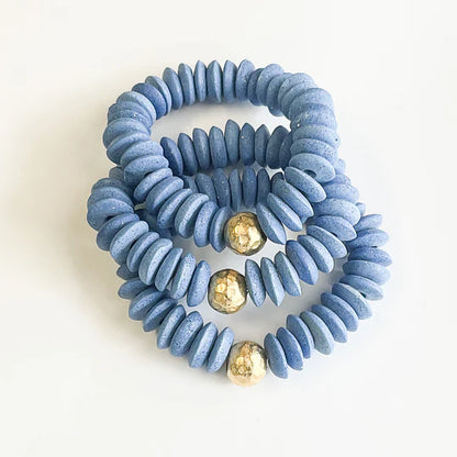 CLAY HEISHI BRACELETS