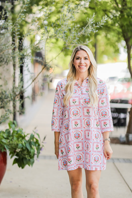 PEREMMIAL BLOOMS CORDELIA DRESS