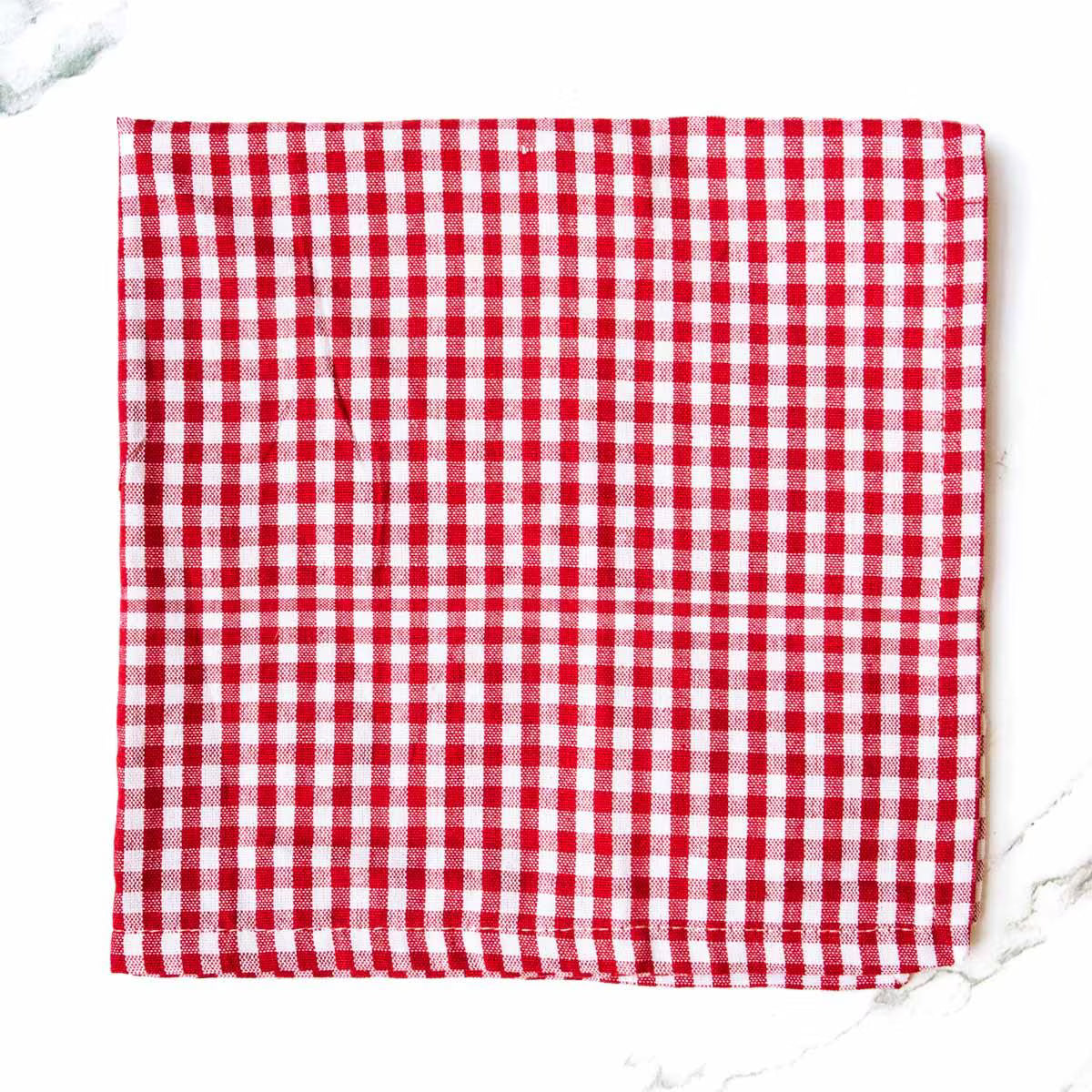 RED/WHITE GINGHAM NAPKIN