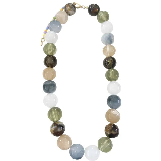 CORINNE CHUNKY BEADED NECKLACE