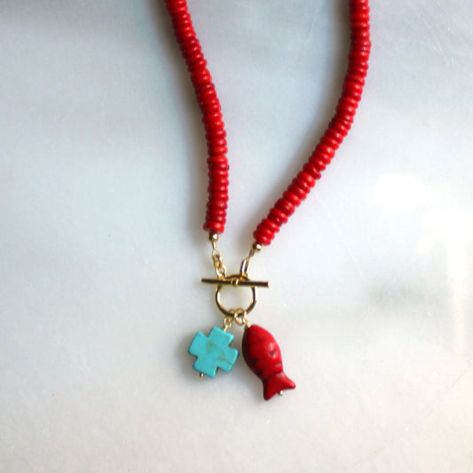 LIVY TOGGLE NECKLACE