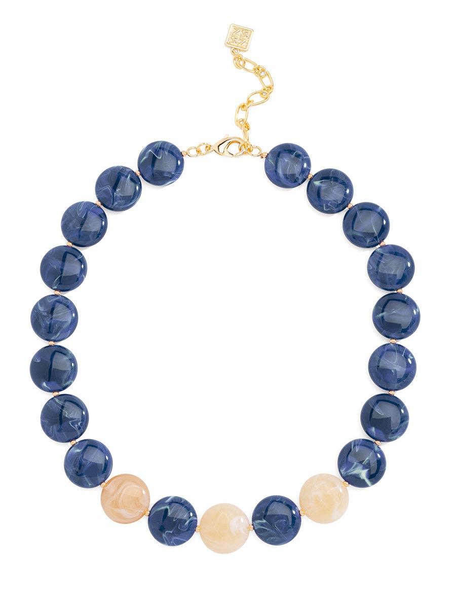 SWRIL BEAD COLLAR