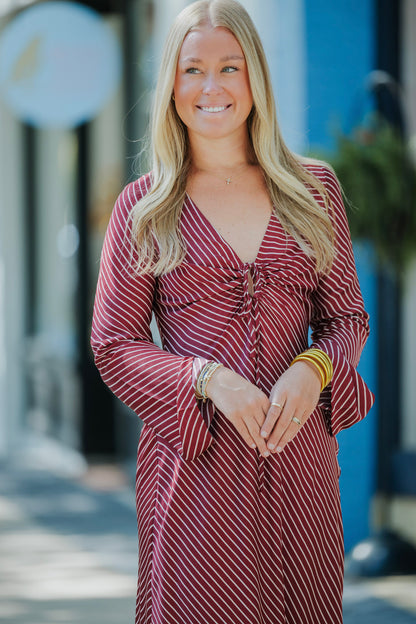 BLEEKER BIAS MIDI DRESS