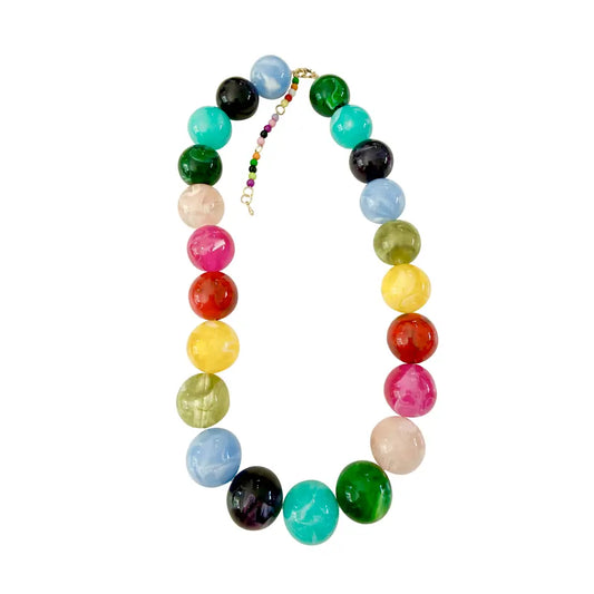 CELIA CHUNKY BEADED NECKLACE