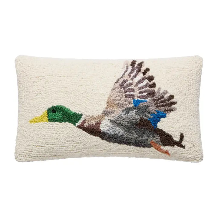 MALLARD FLYING HOOK PILLOW