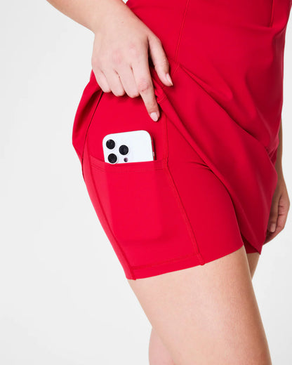 THE GET MOVING ZIP FRONT RED