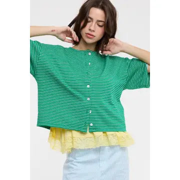 LUCKY ME KNIT TOP
