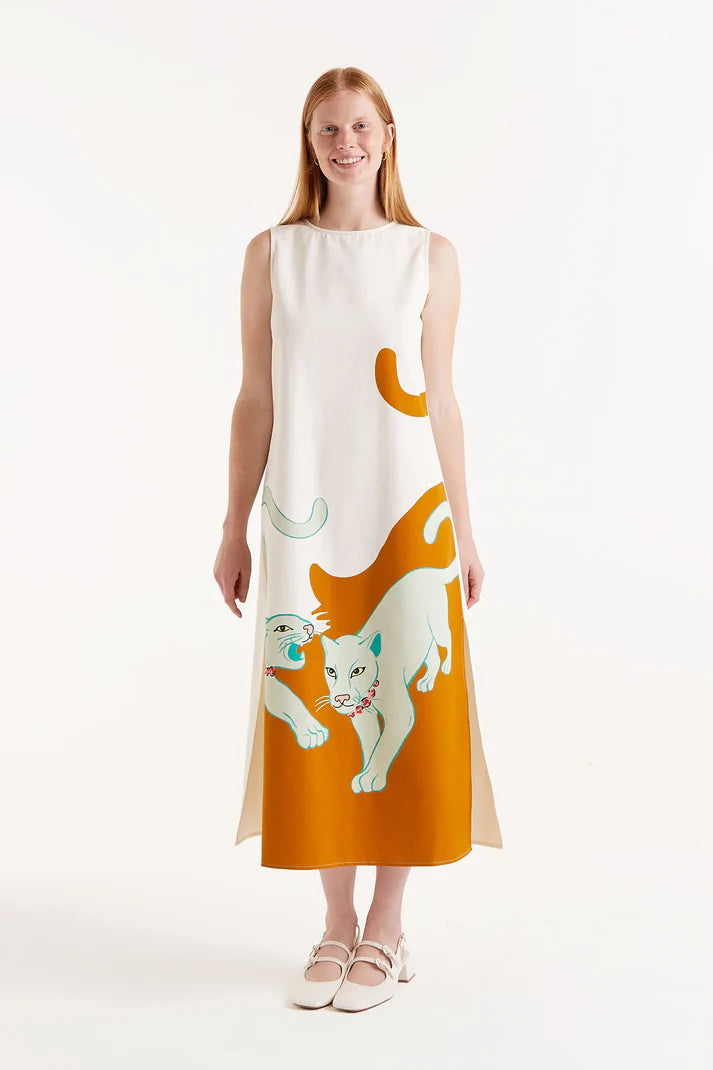 JAGUAR MIDI DRESS