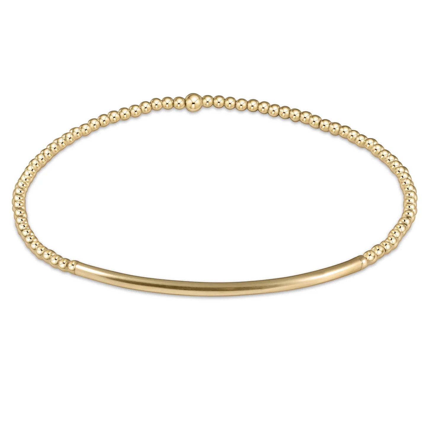 GOLD 2MM BLISS BAR