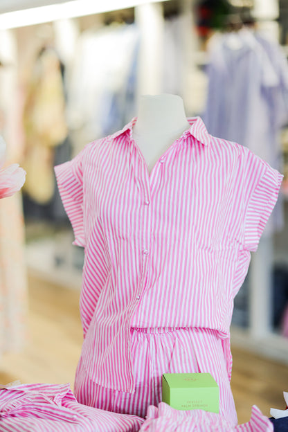 PINK POPLIN SET