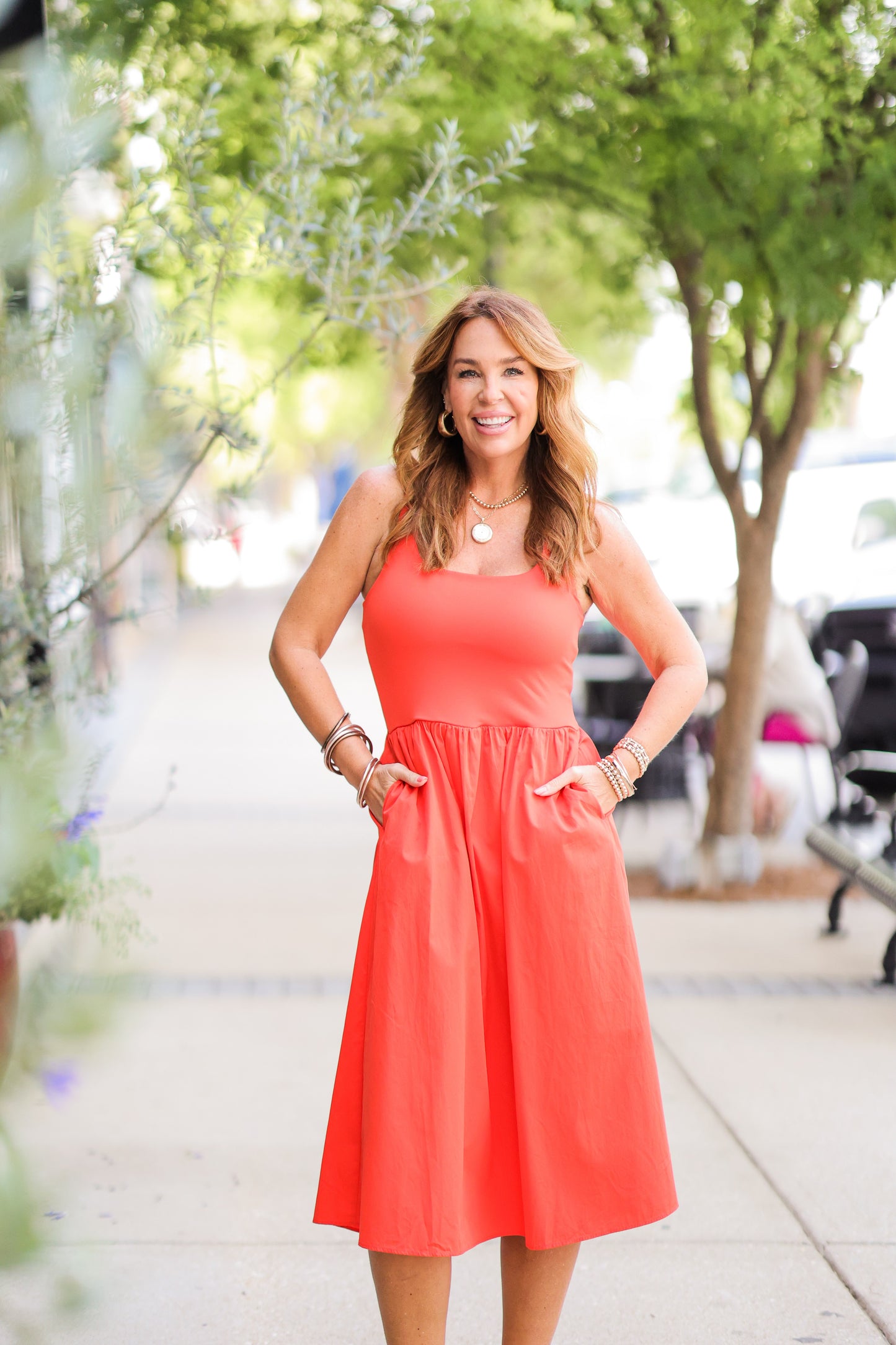 MIXED MEDIA SPANX DRESS