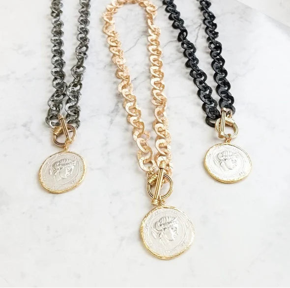 VINTAGE COIN NECKLACE