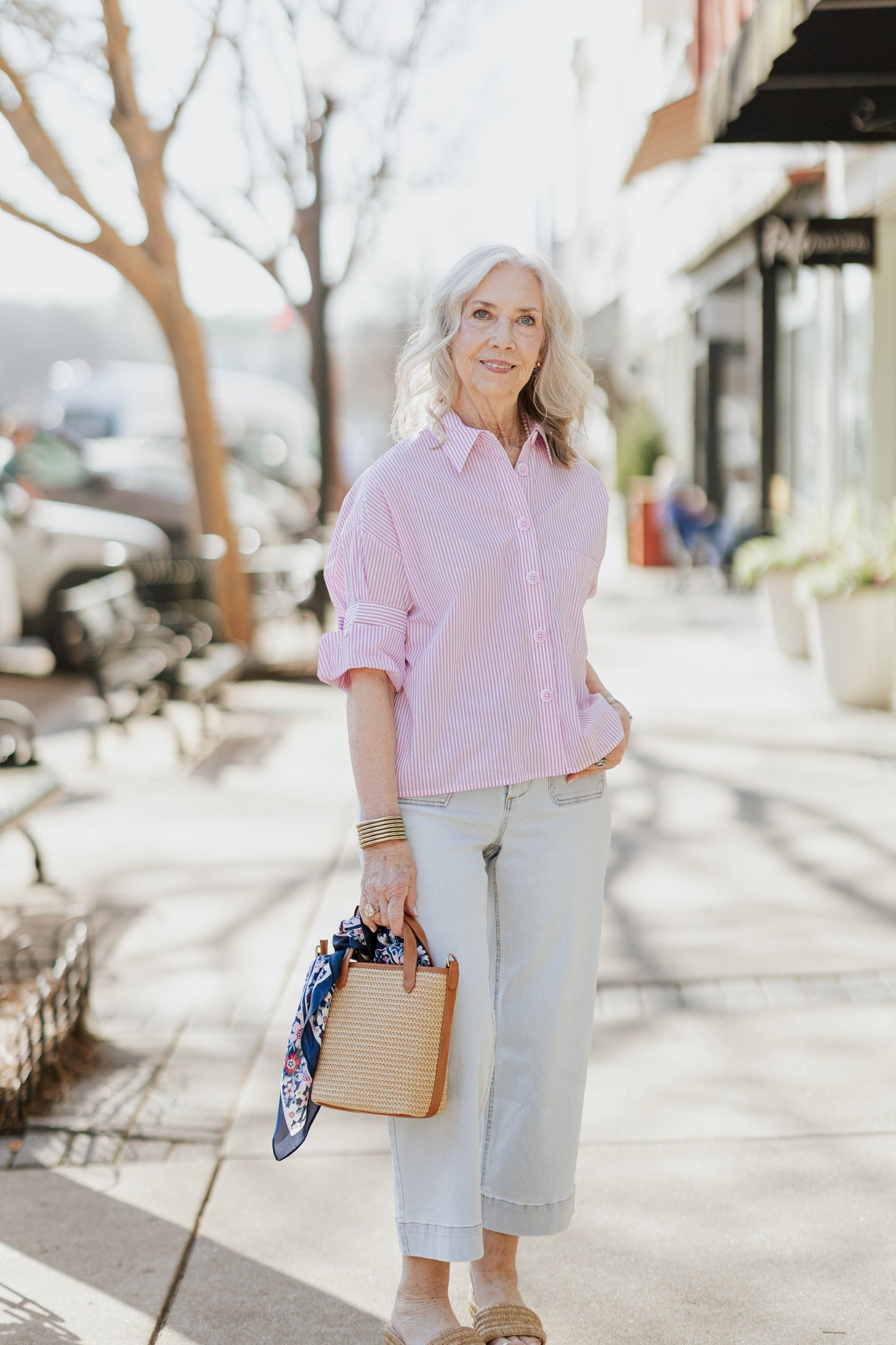 ROSEBLOOM CLASSIC STRIPE TOP