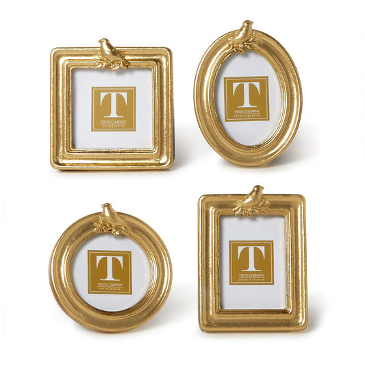 BIRD FRAME SET OF 4