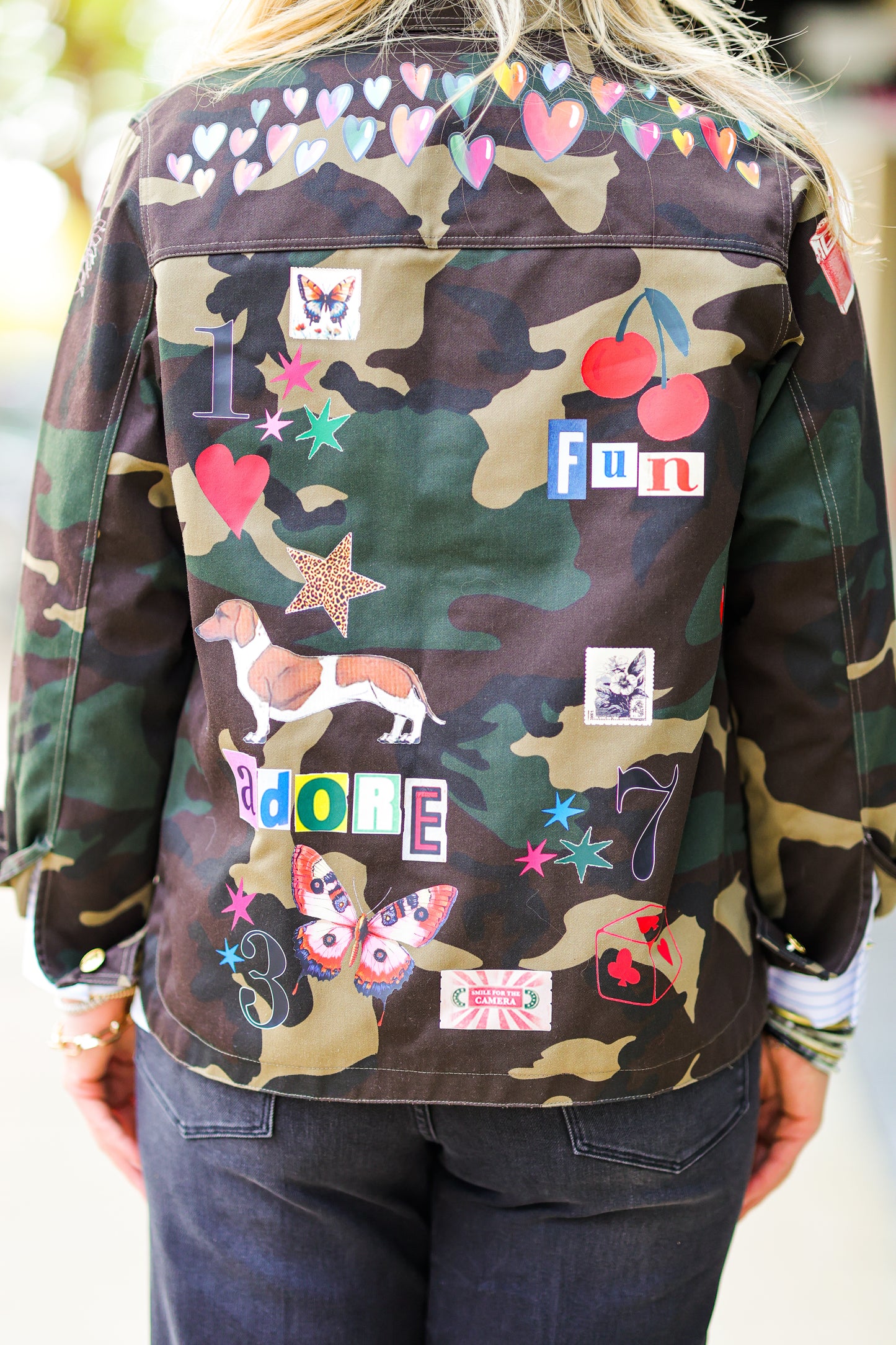 OLIVIA CAMO JACKET