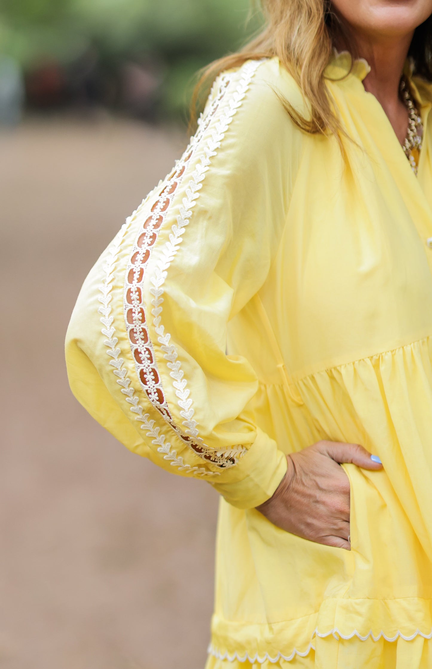 LEMON DROP MODAL DRESS