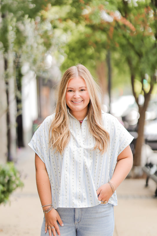 THE SWEET FLORAL TOP