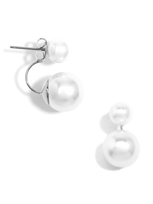 PEARL JACKET EARRING