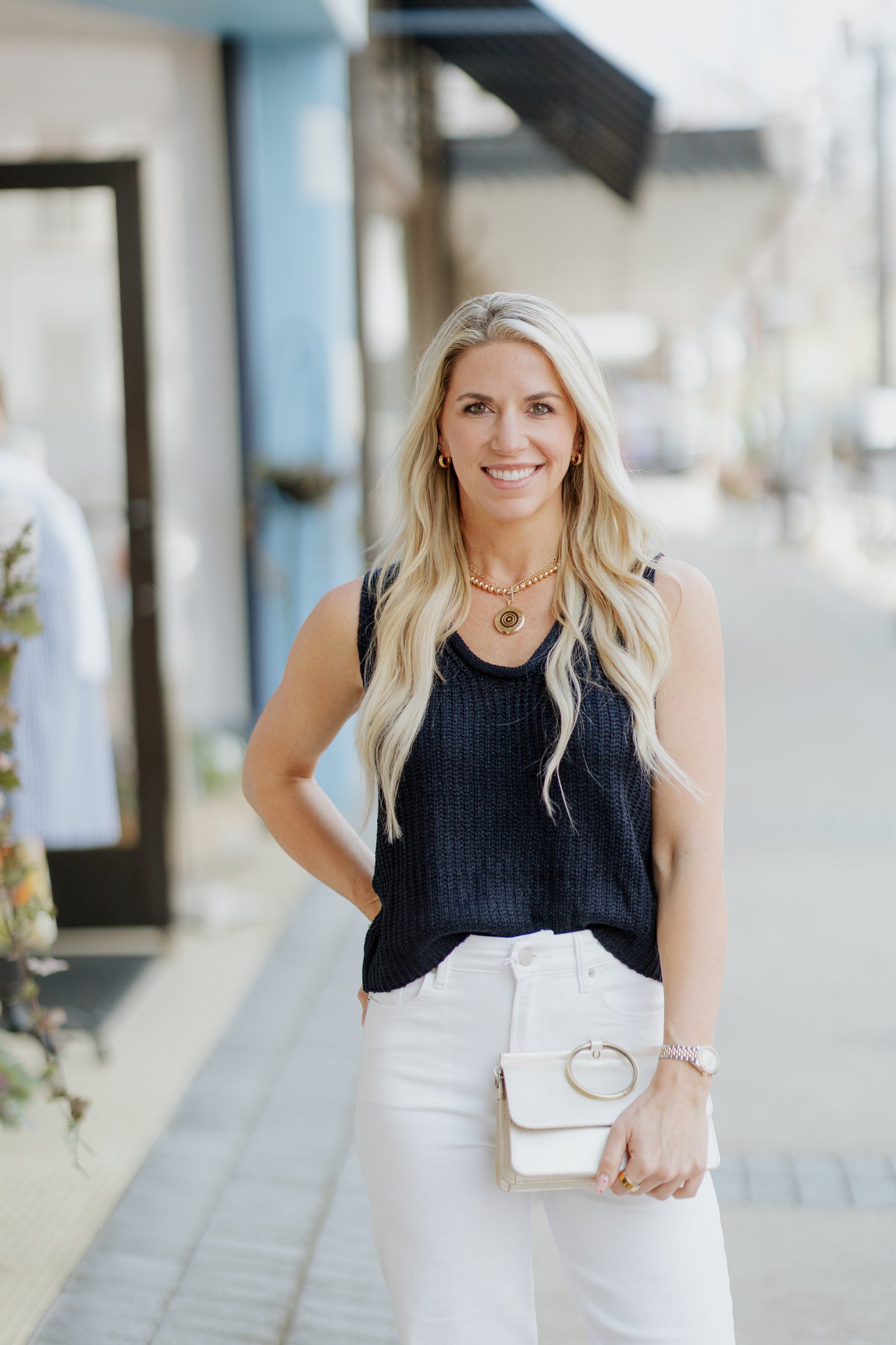 OPEN WEAVE SUMMER SWEATER