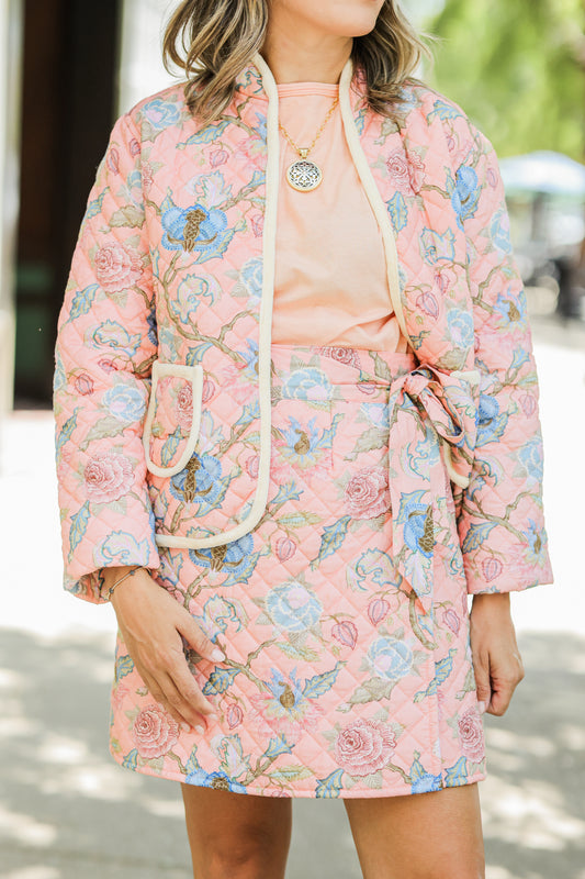 NOLA JACKET IN BLUSH