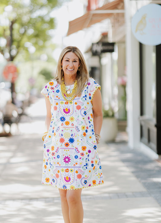 FLORES FLOWER DRESS