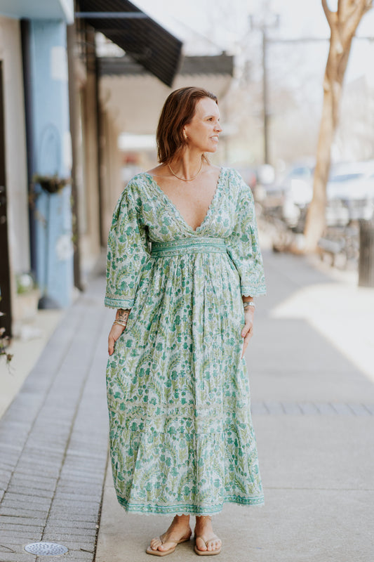 CASTIA MISTY GARDEN  DRESS