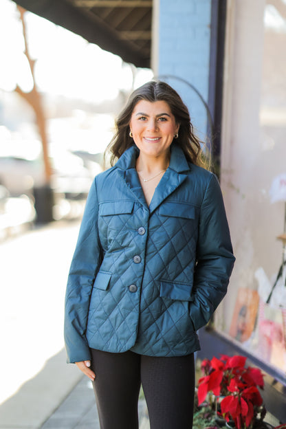 QUILTED LAGOON JACKET